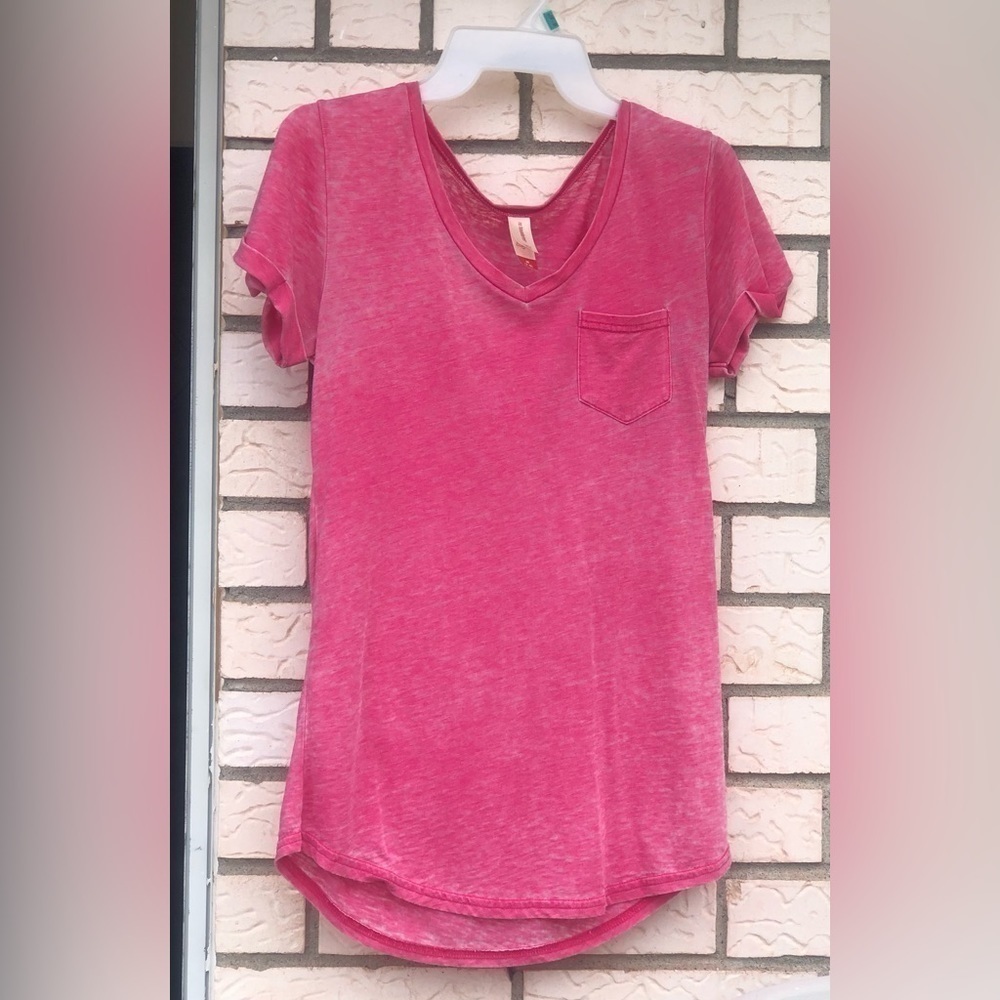 Pink Shirt; Nobo; Medium (7-9)